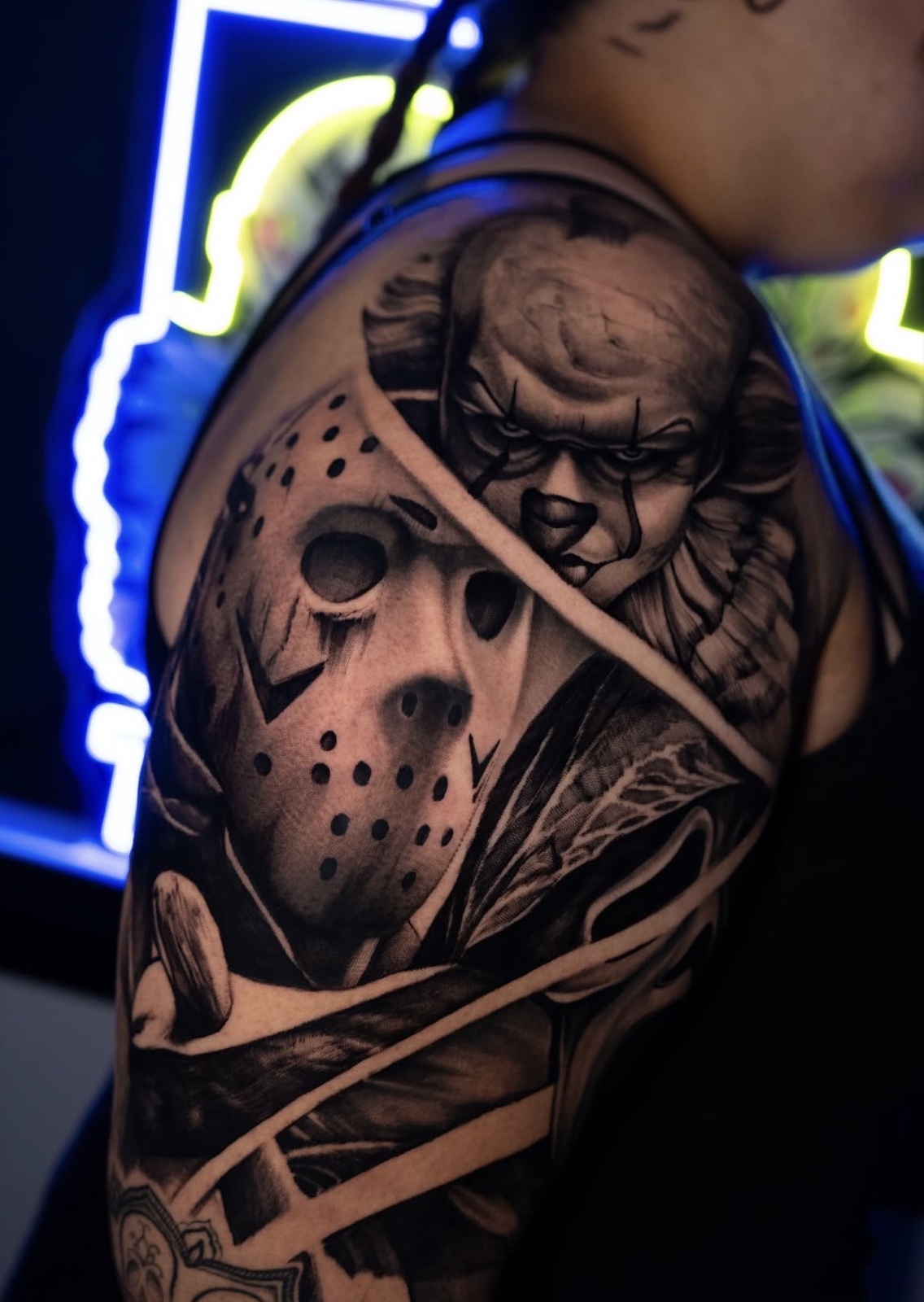 Color Realism tattoo work by Apolo