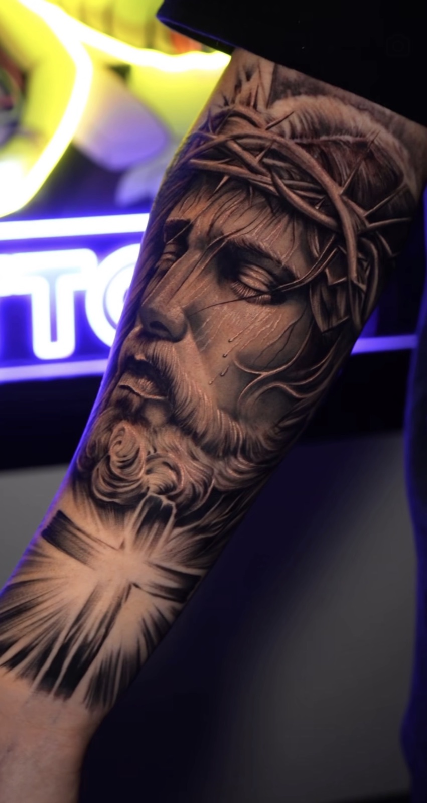 Black & Grey Realism tattoo work by Apolo