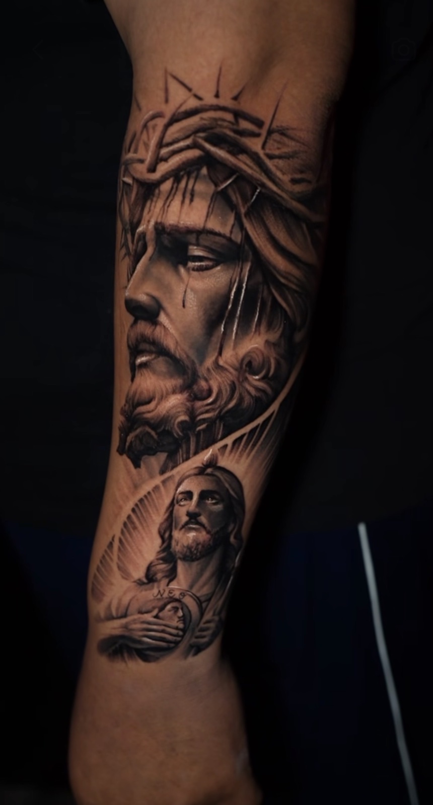 Black & Grey Realism tattoo work by Apolo