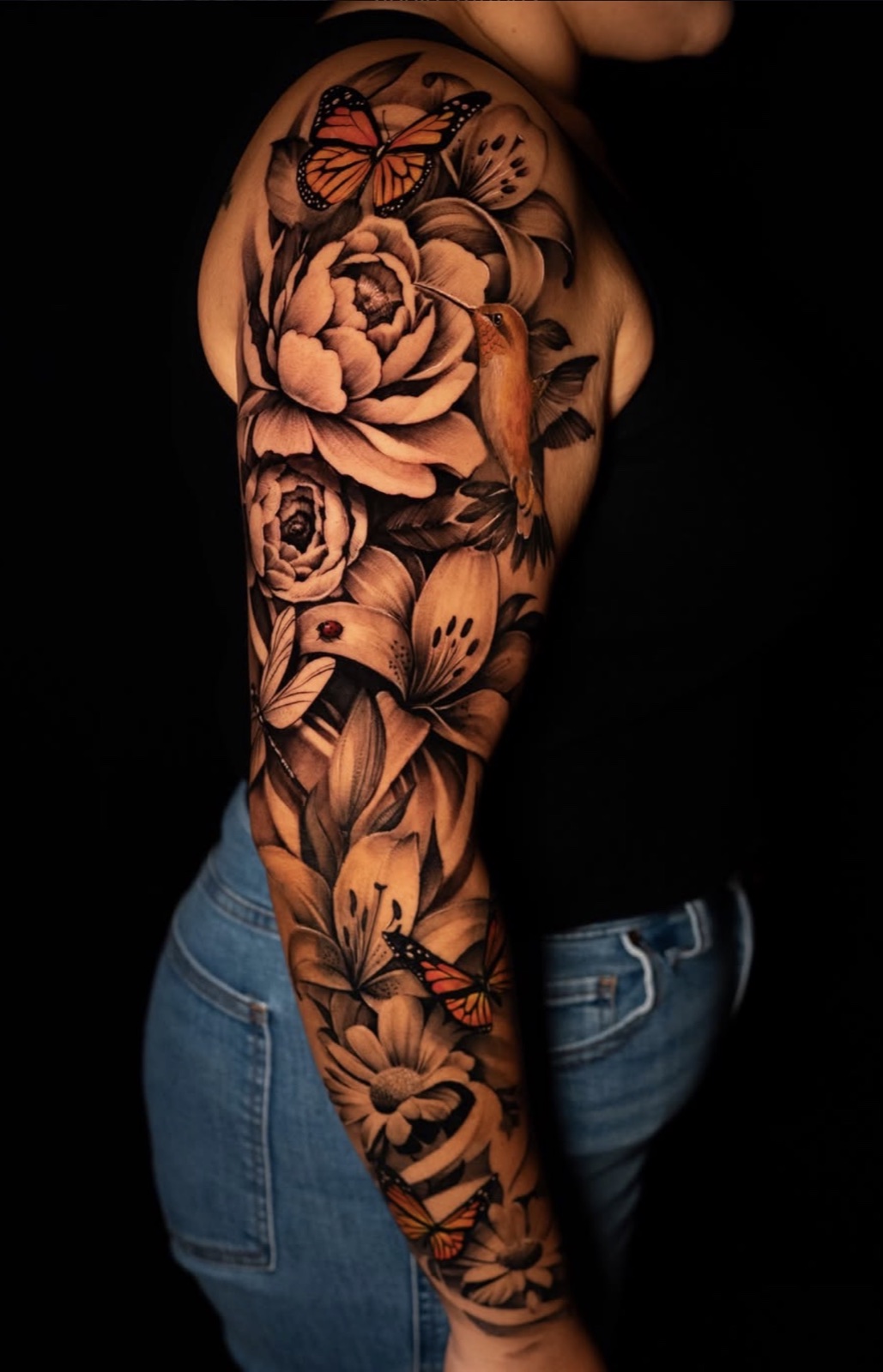 Color Realism tattoo work by Apolo