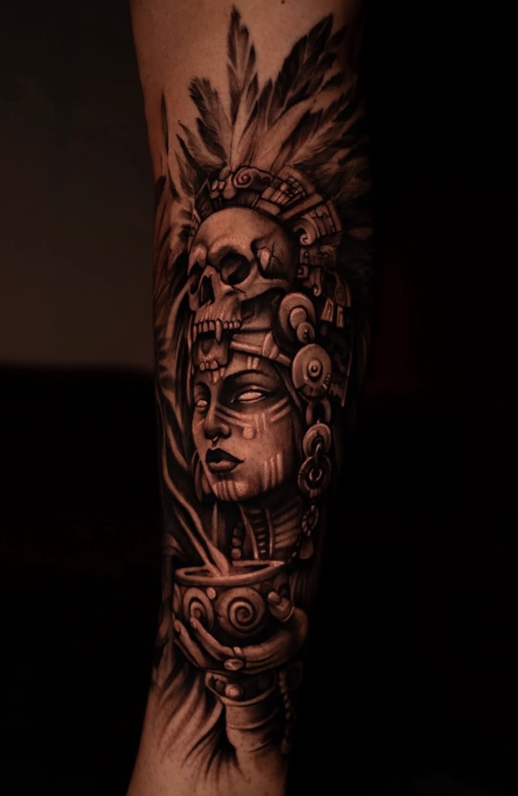 Black & Grey Realism tattoo work by Apolo