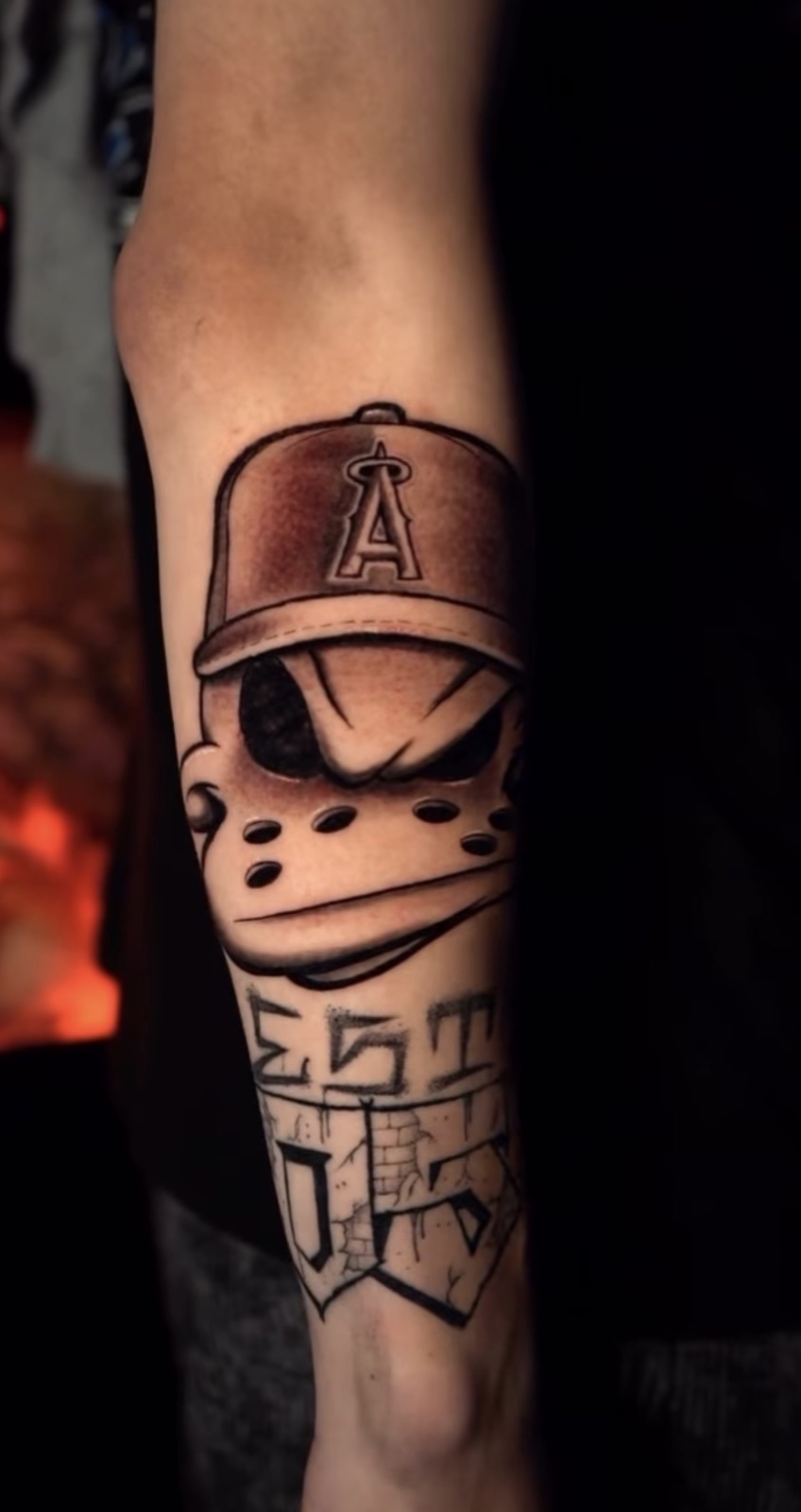 Black & Grey tattoo work by Damien