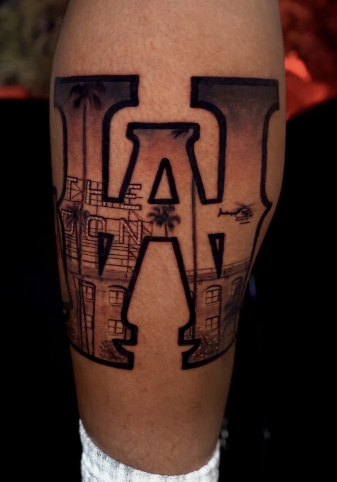Black & Grey tattoo work by Damien