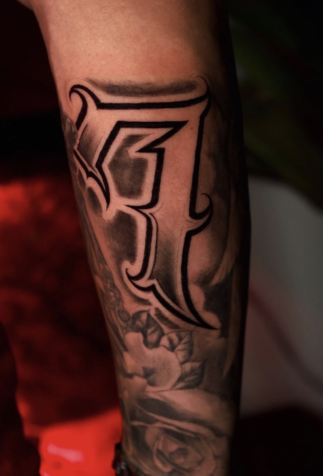 Fine Line tattoo work by Damien
