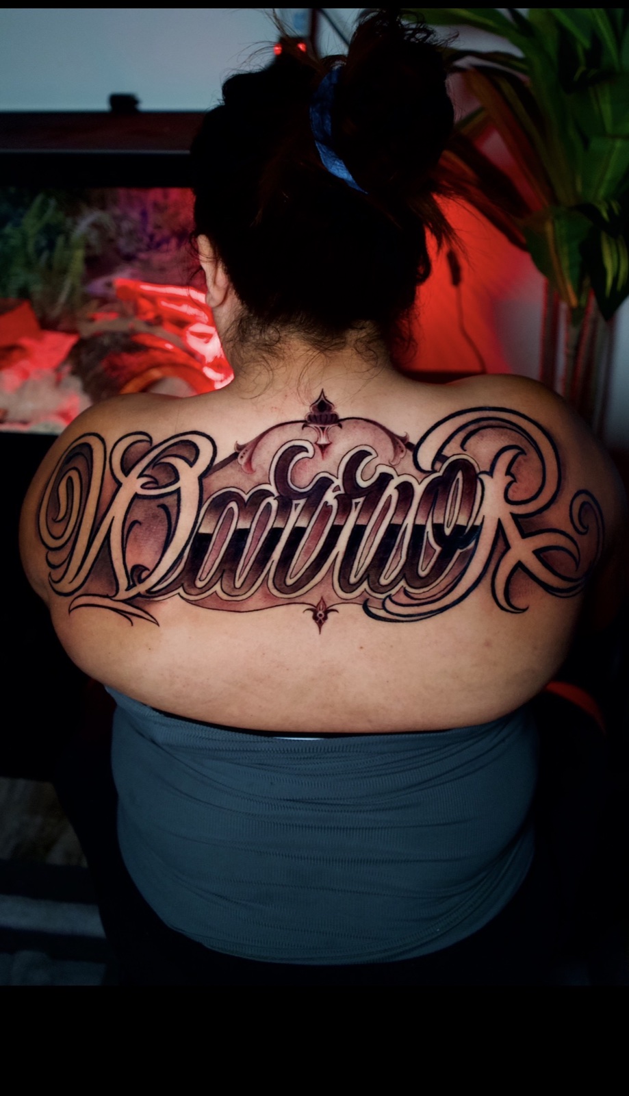 Freehand Lettering tattoo work by David