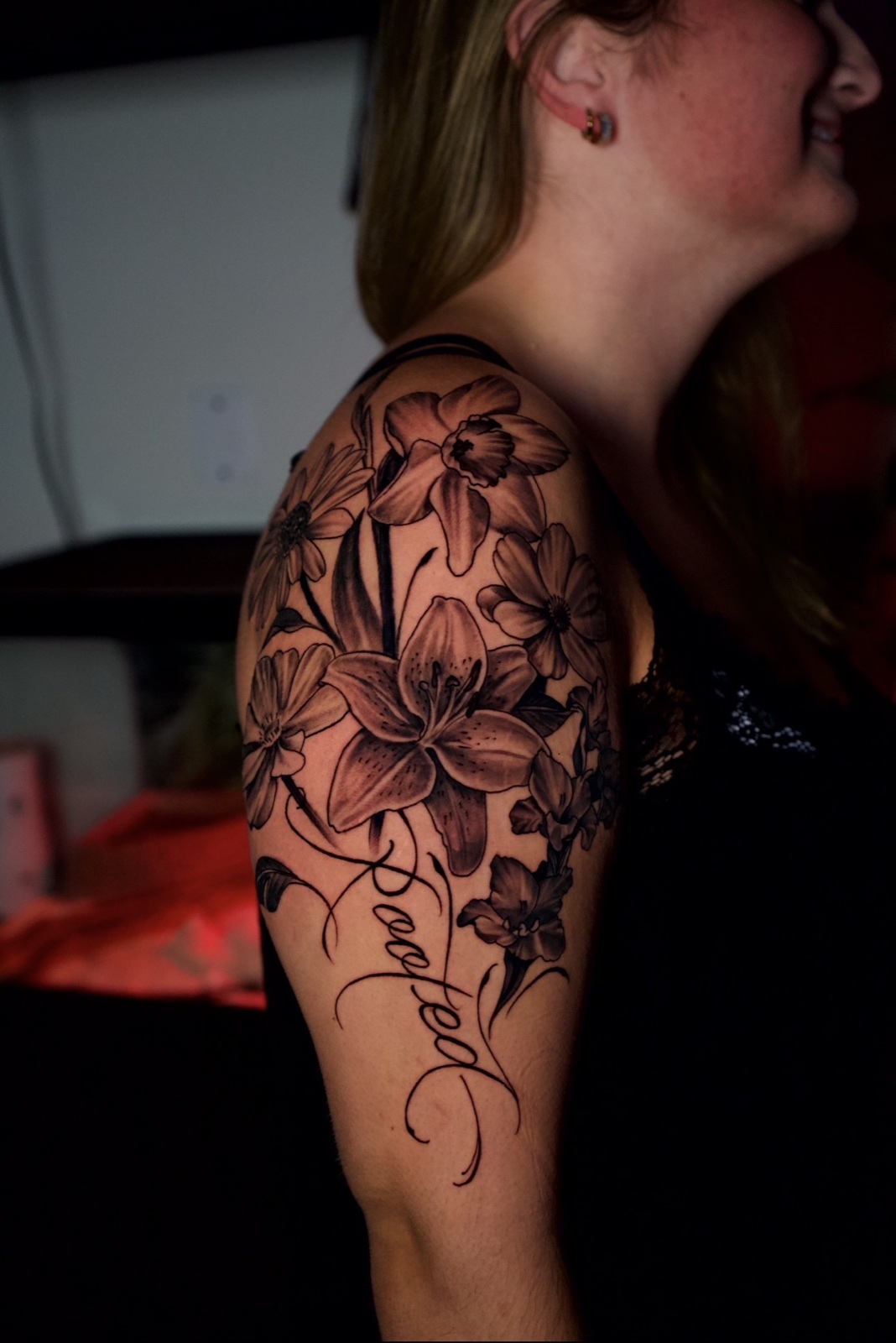 Black & Grey tattoo work by David