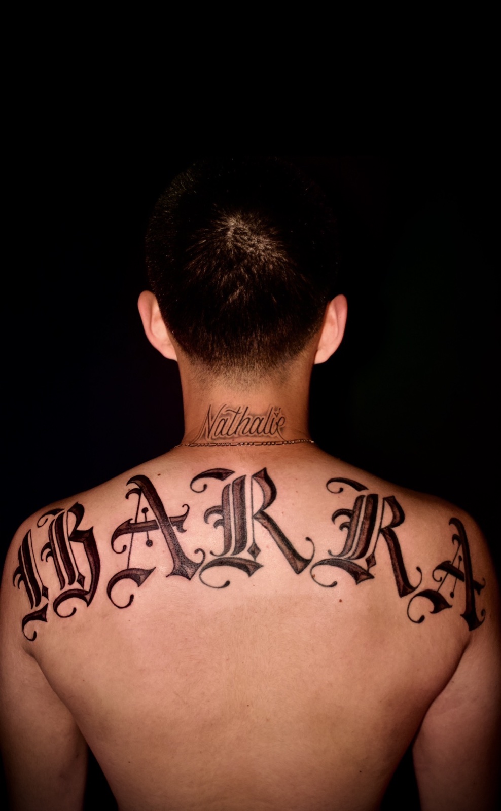 Freehand Lettering tattoo work by David