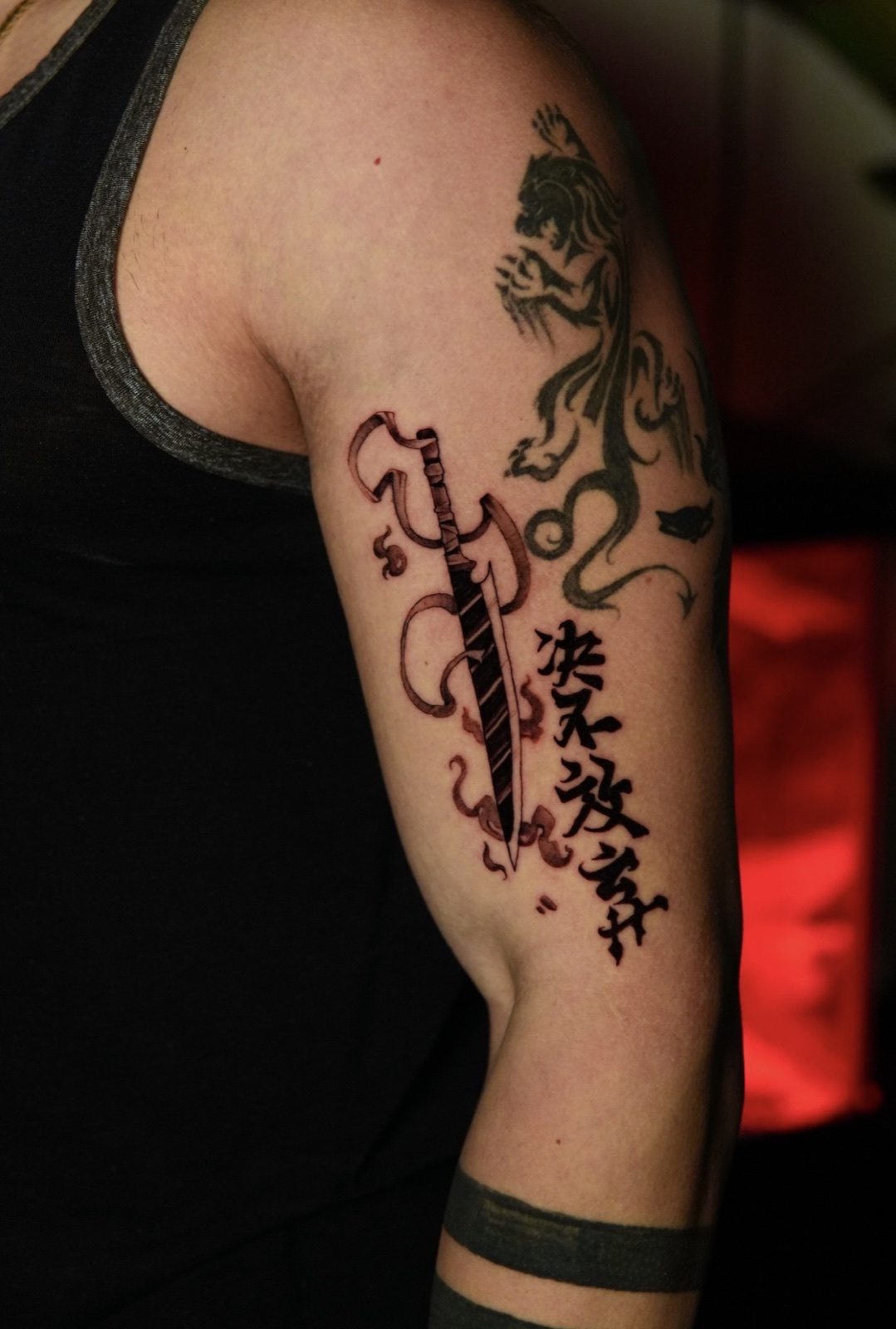 Fine Line tattoo work by David