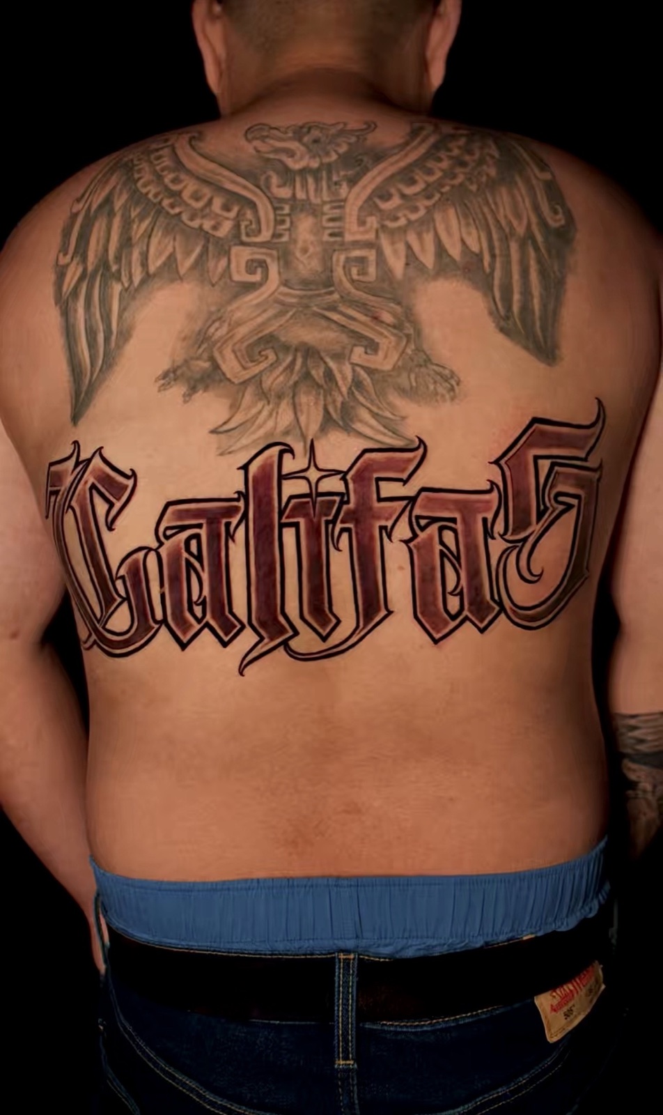 Freehand Lettering tattoo work by David