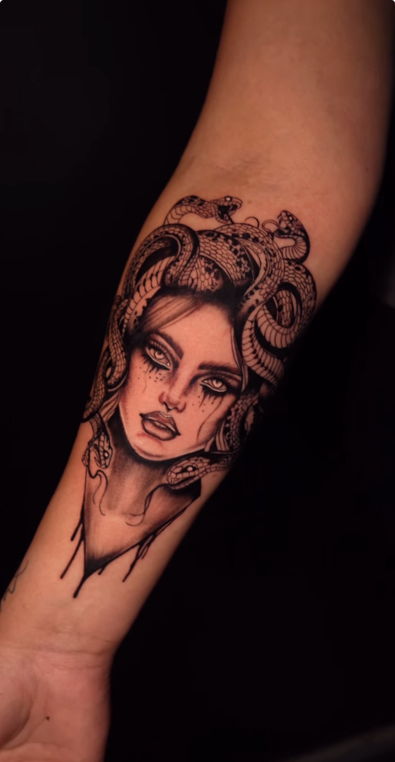 Fine Line tattoo work by Gina Vee
