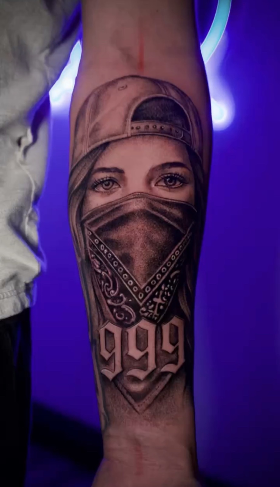 Black & Grey Realism tattoo work by Henry
