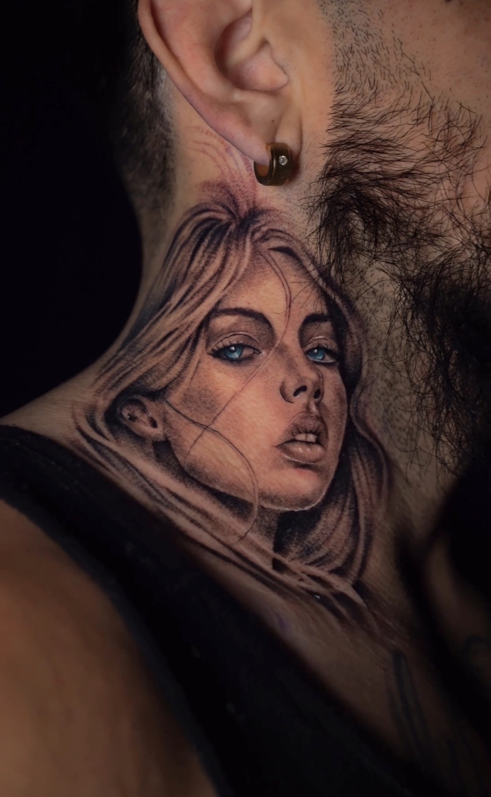 Black & Grey Realism tattoo work by Henry