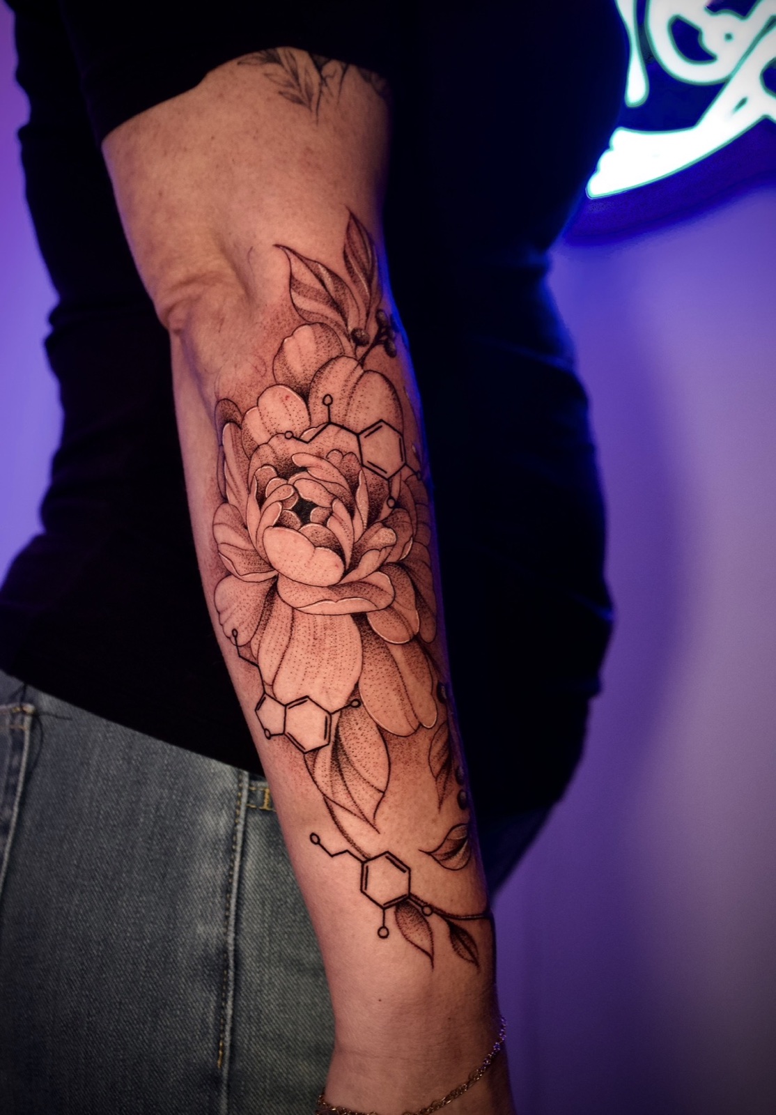 Black & Grey Realism tattoo work by Henry