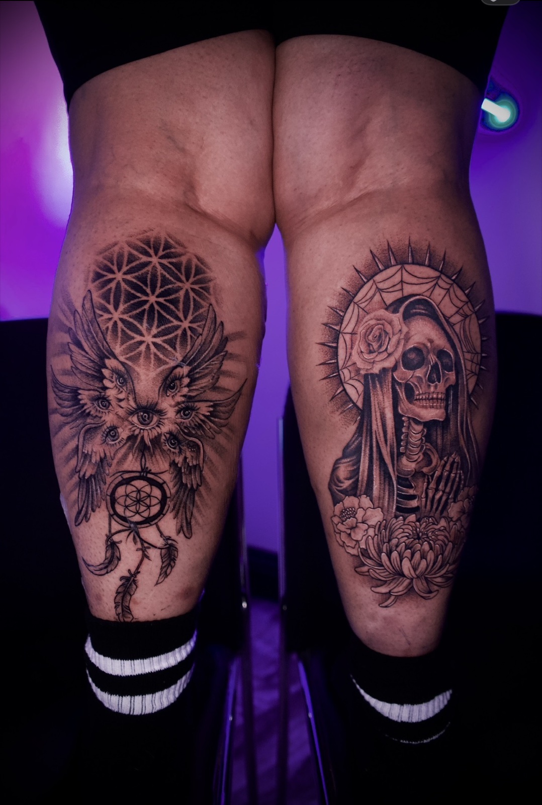 Fine Line tattoo work by Henry