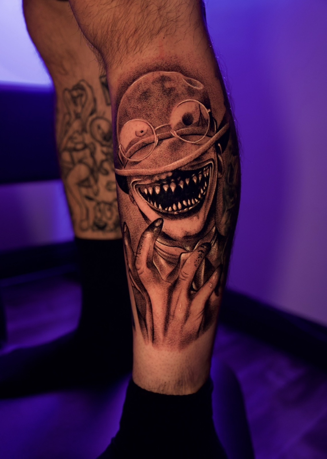Black & Grey Realism tattoo work by Henry