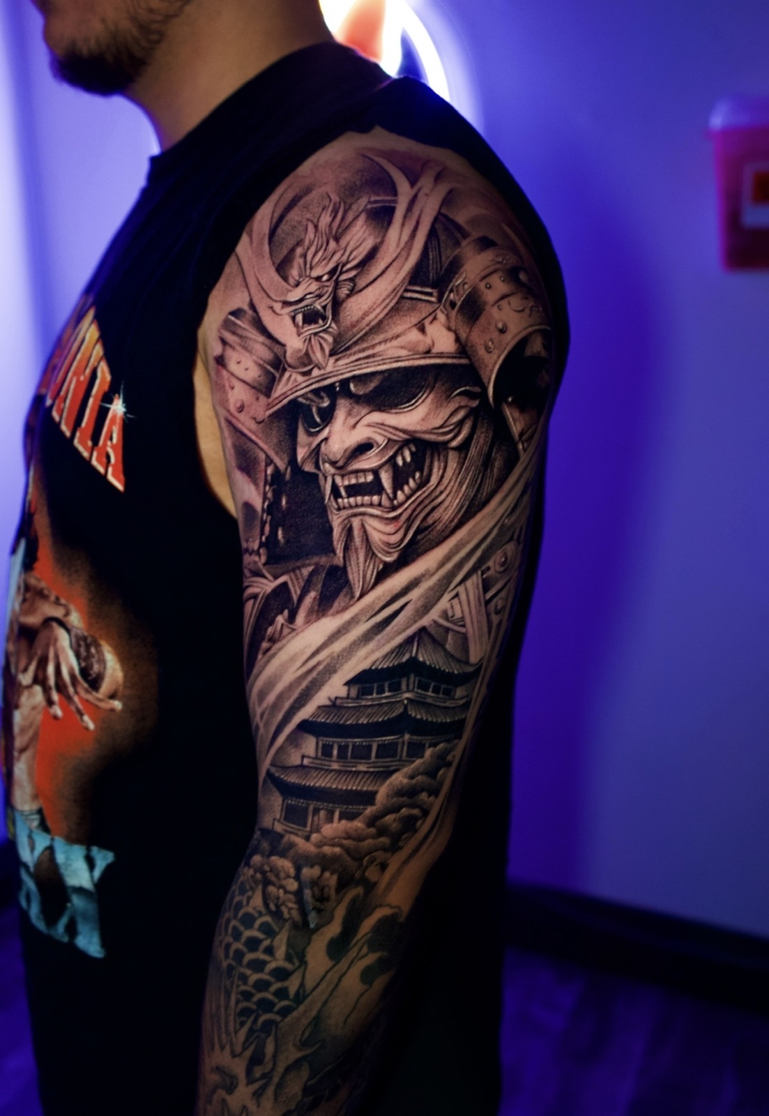 Fine Line tattoo work by Henry