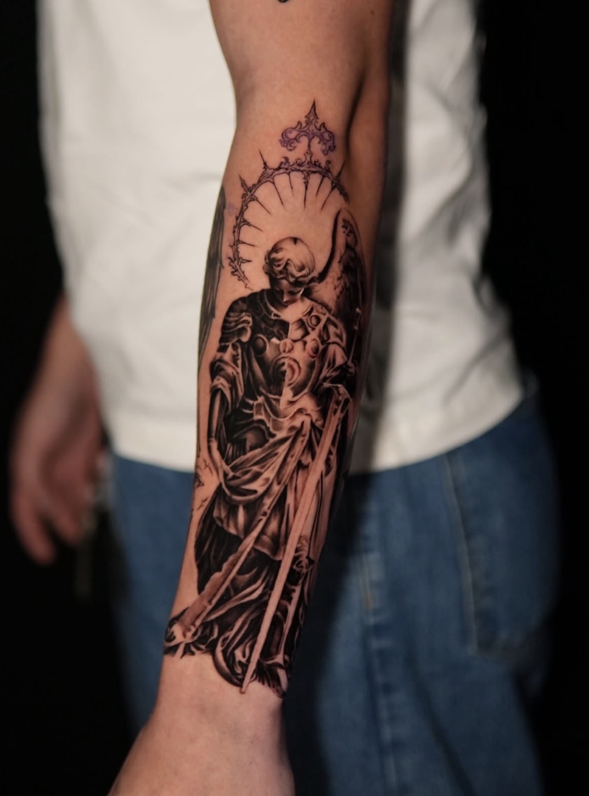 Portraits tattoo work by Juan