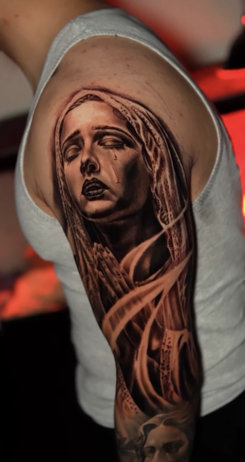 Portraits tattoo work by Juan
