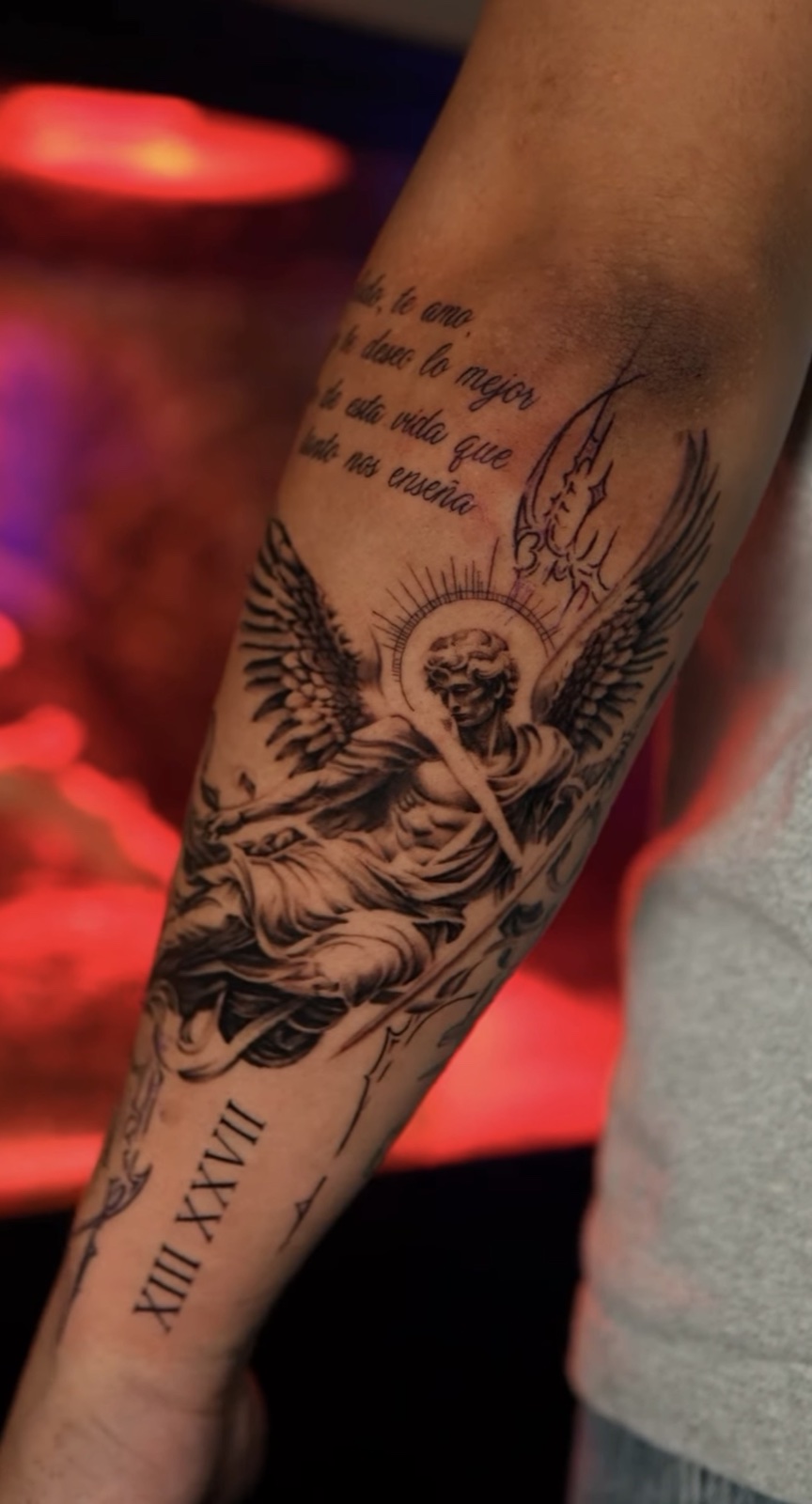 Black & Grey Realism tattoo work by Juan