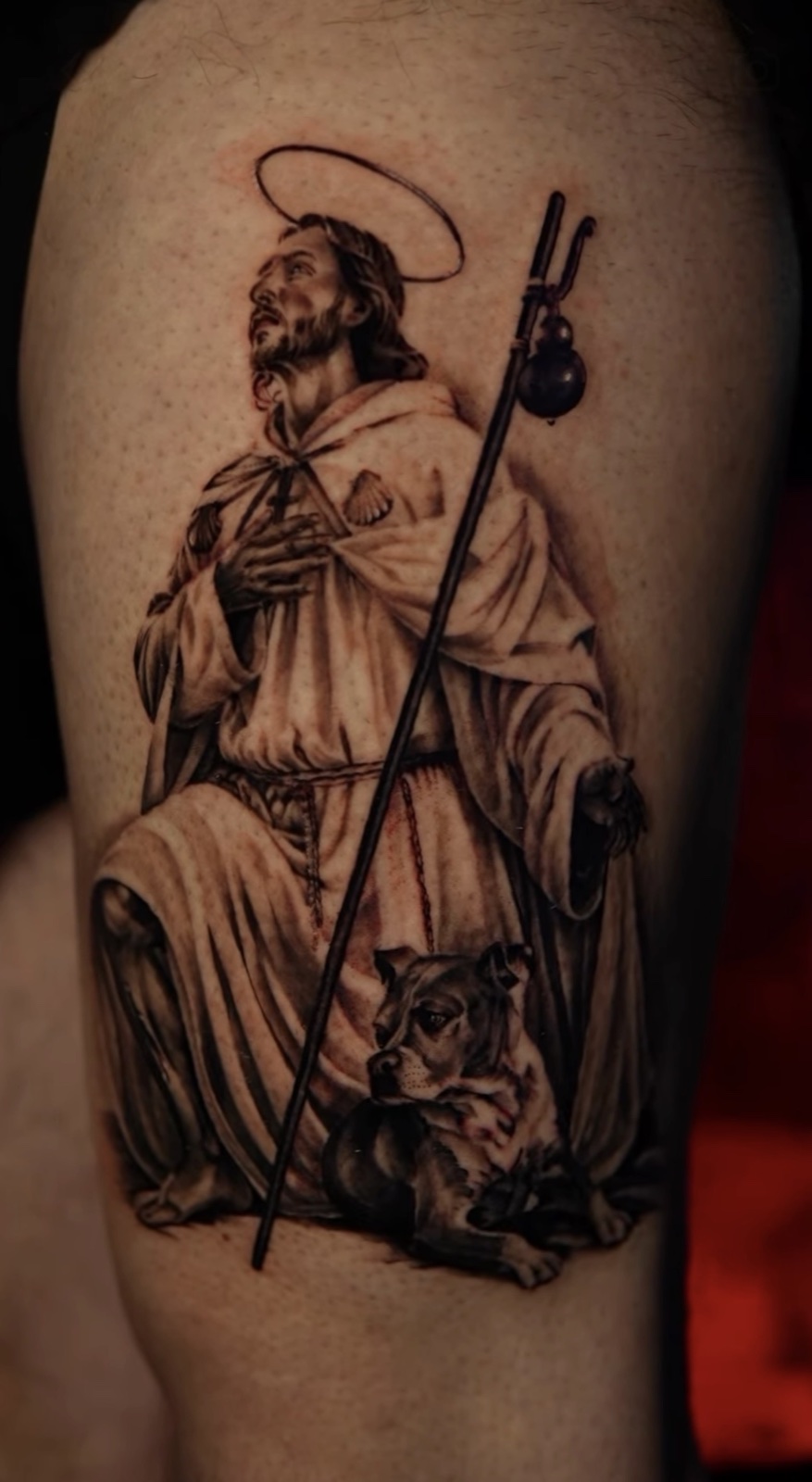 Blackwork tattoo work by Juan