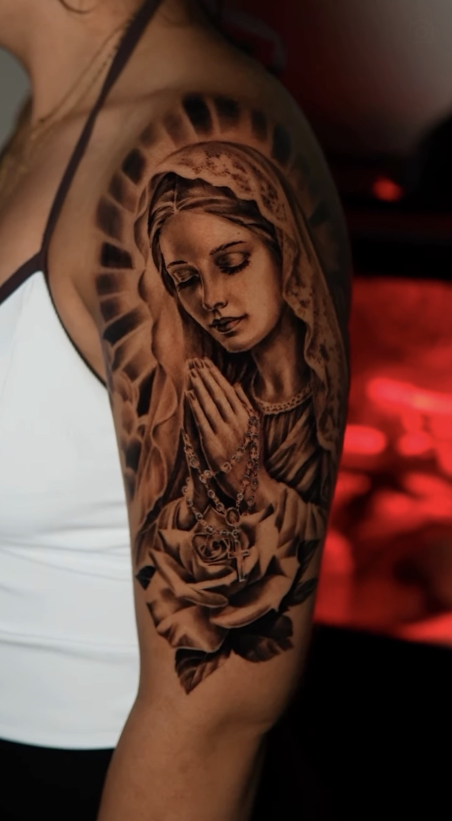 Black & Grey Realism tattoo work by Juan
