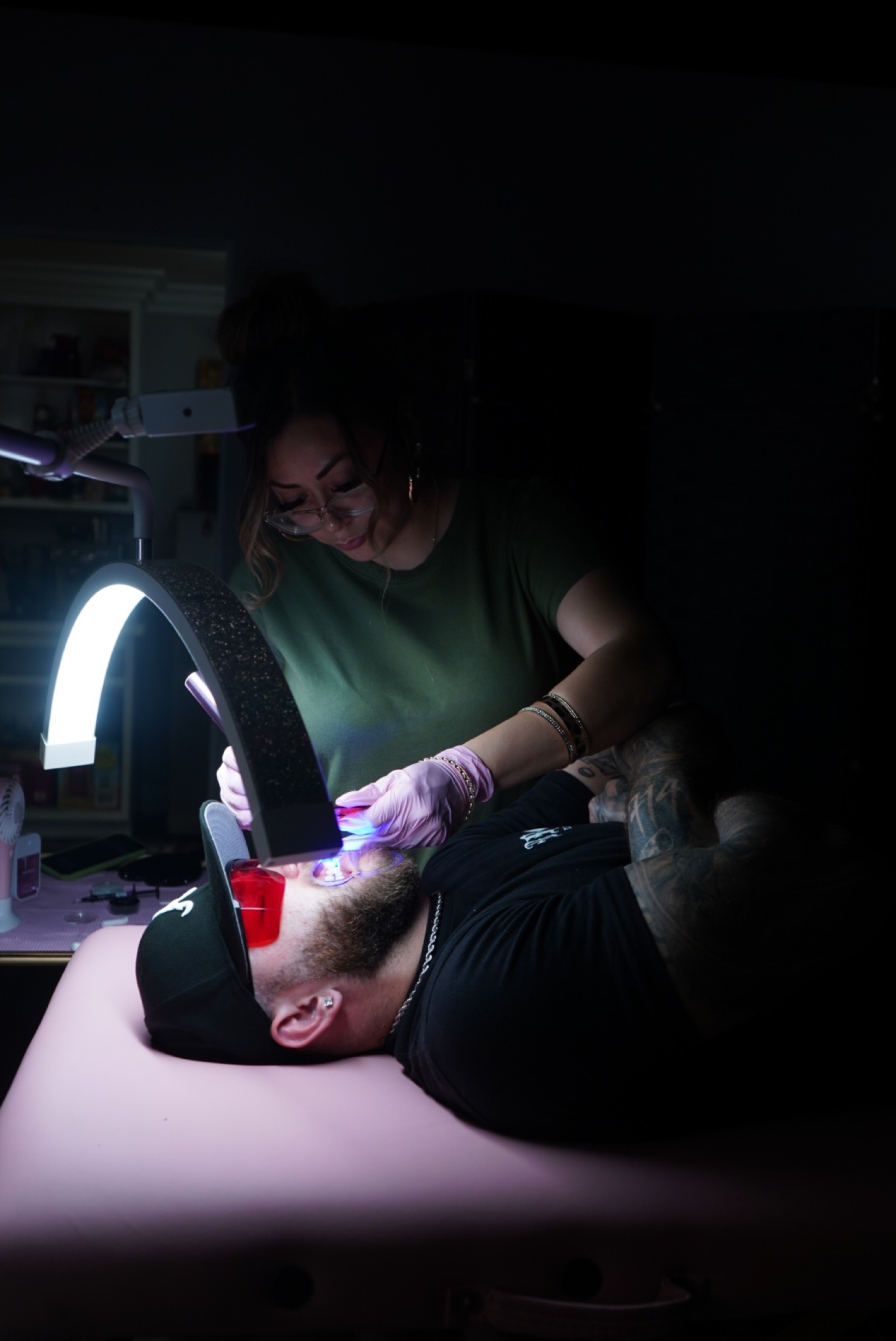 Tooth Gem Artistry tattoo work by Janet
