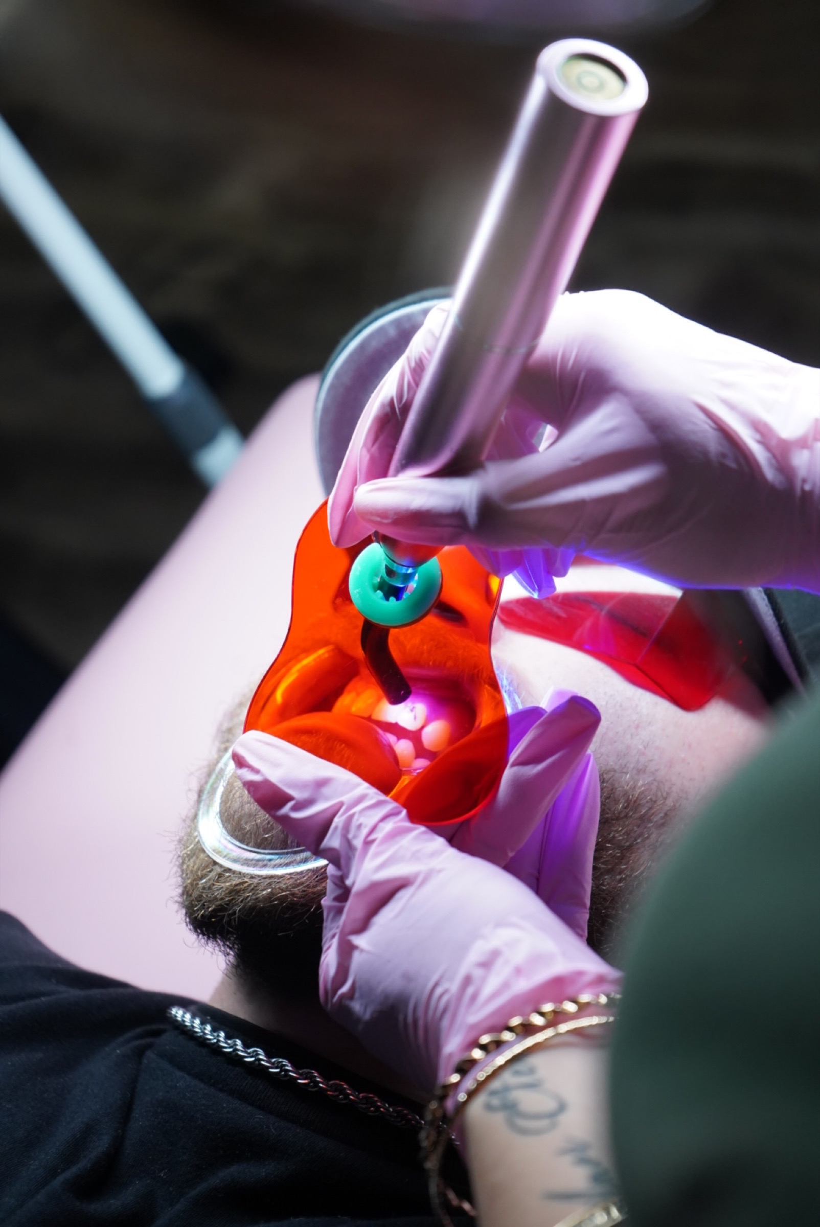 Tooth Gem Artistry tattoo work by Janet